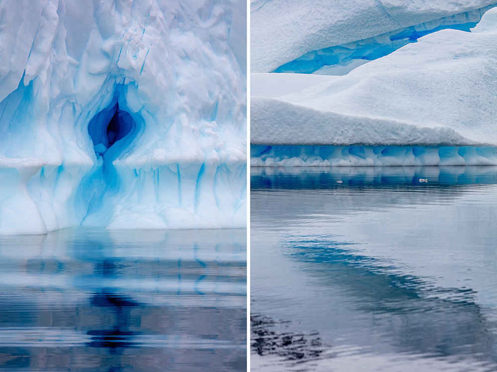 Красота айсбергов Антарктиды
