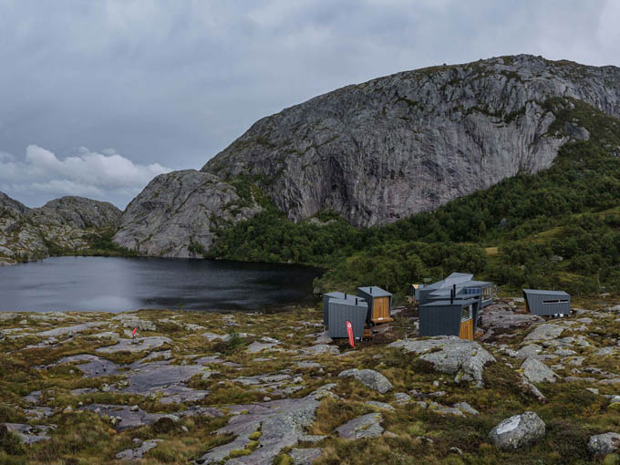 Горные домики для туристов в Норвегии