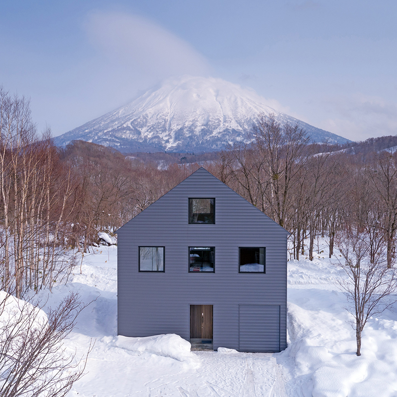 Зимний дом на острове Хоккайдо