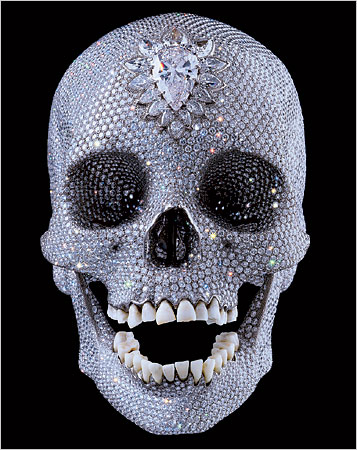 diamond skull by damien hirst for the love of god