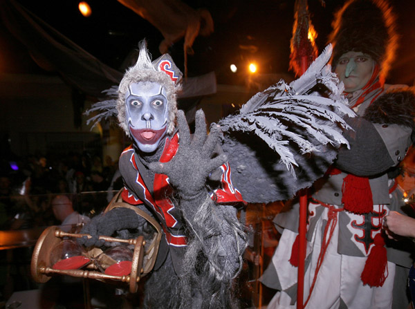 праздник хэллоуин костюмированный парад