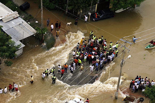 национальная катастрофа - потоп в мексике
