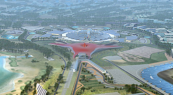 В ОАЭ началось строительство парка Ferrari Theme Park 