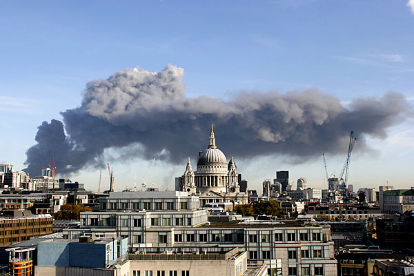 пожар в лондоне