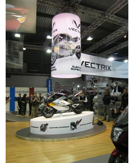 Презентация Vectrix Electric Superbike в Милане