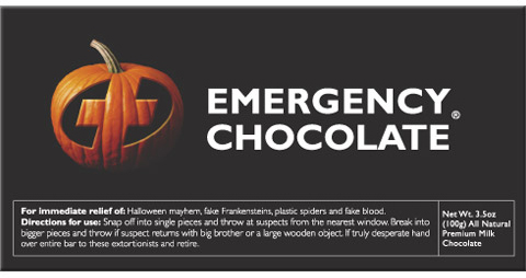 шоколад на Хэллоуин
