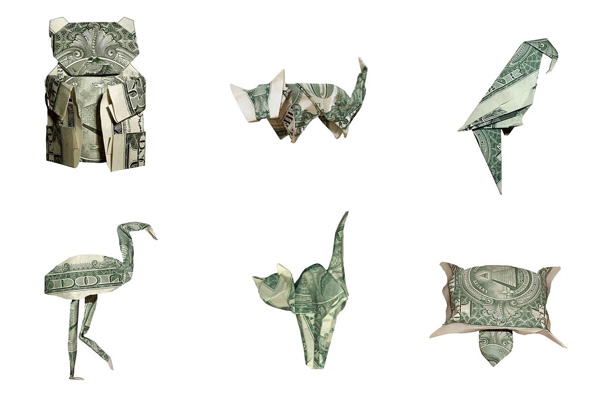 Moneygami оригами из денег