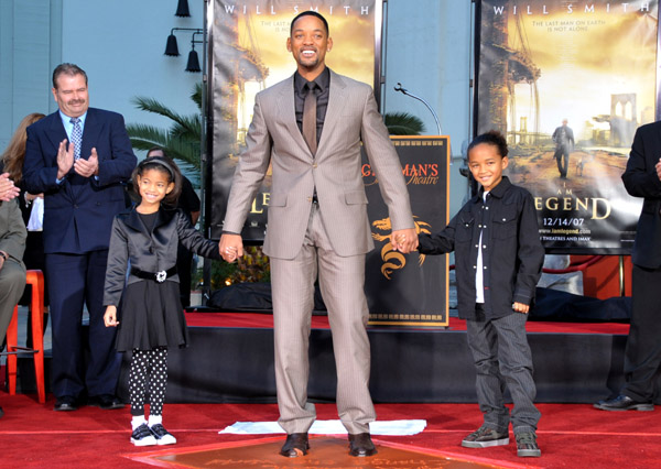 уилл смит с детьми will smith with his kids
