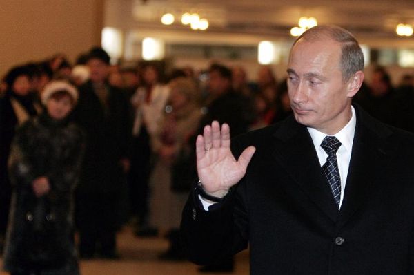 Владимир Путин на выборах Государственной Думы