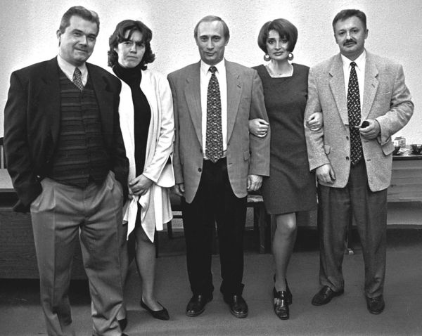владимир путин и друзья февраль 1996 редкое фото