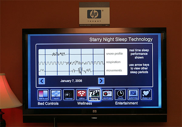 кровать starry night sleep technology