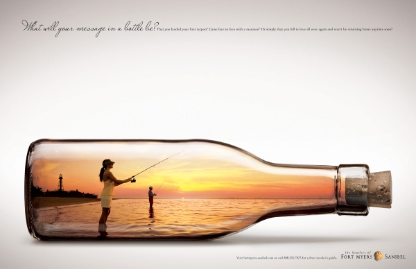 What will your message in a bottle be That you landed your first tarpon
