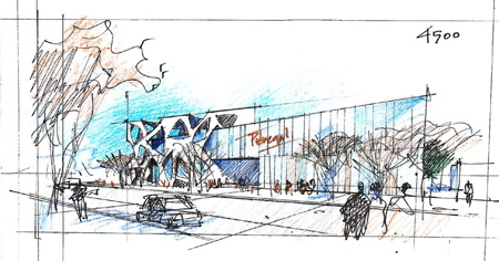 Проект Pedregal shopping centre разработан архитектурным бюро Pascal Arquitectos из Мексики