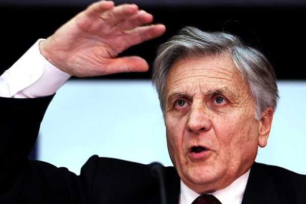jean claud trichet жан клод трише на экономическом форуме в давосе