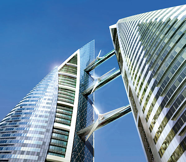 The Bahrain World Trade Center Towers