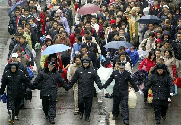 Chinese weather - coldest winter in 100 years