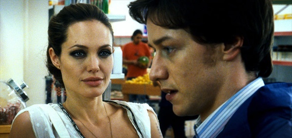 angelina jolie and james mcavoy starring in wanted by timur bekmabetov