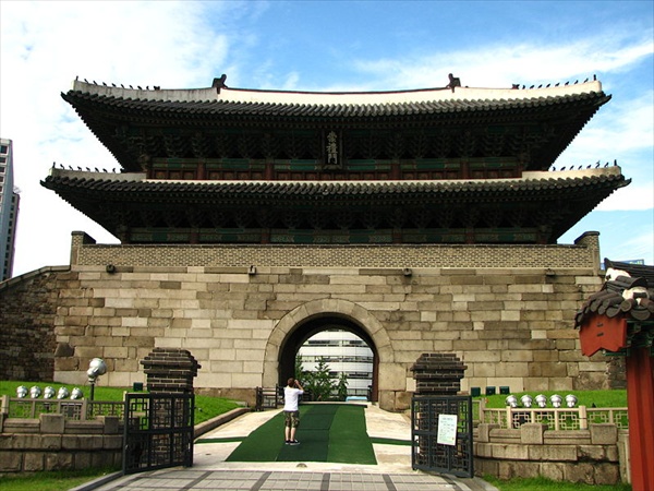 Sungnyemun or Namdaemun was a historic gate located in the heart of Seoul