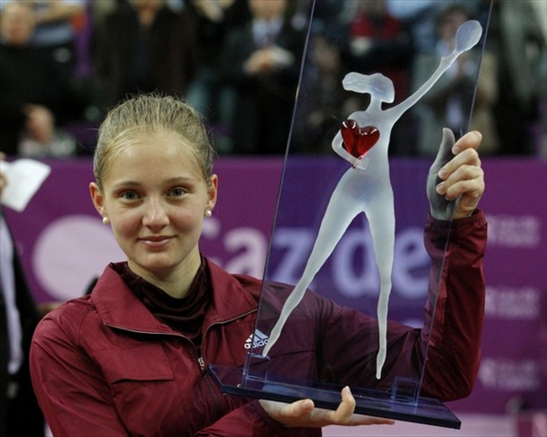 Анна Чакветадзе - победительница турнира в Париже