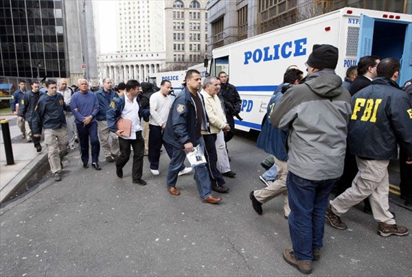Арест членов криминальной семьи Гамбино в Нью-Йорке - Gambino Crime Family arrest in New York