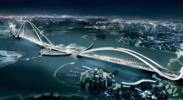 Новый мост станет шестой транспортной артерией, пересекающей гавань Дубая