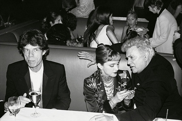 Мик Джаггер (Mick Jagger), Мадонна (Madonna) и Тони Кертис (Tony Curtis)