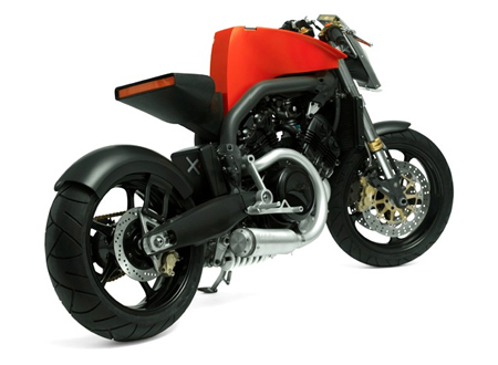 French designer Philippe Starck has designed a motorbike for French motorcycle manufacturer Voxan