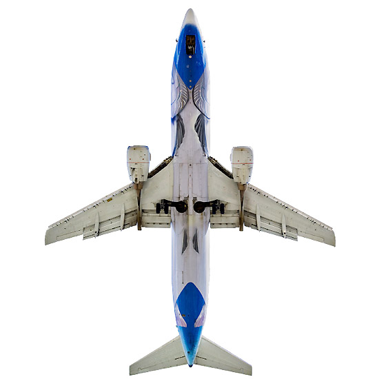 Boeing 737-400 Alaska Airlines (USA) Salmon