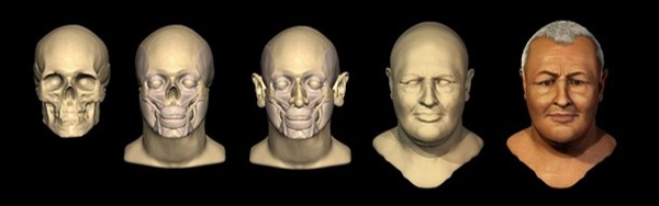 реконструкция лица немецкого композитора XVIII века Иоганна Себастьяна Баха