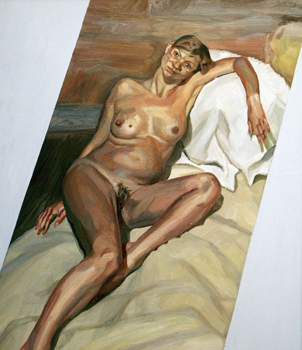 Kate Moss by Lucian Freud
