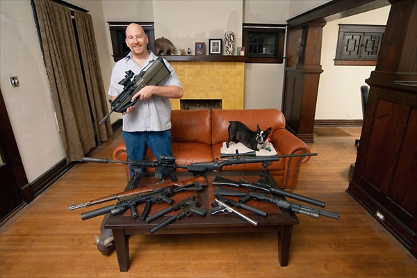 Armed America: Portraits of Gun Owners in Their Homes by Kyle Cassidy
