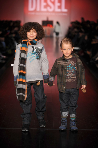 Jeanne Beker's and BRATZ present Diesel Kids Fall 2008 Collection at L'Oreal Toronto Fashion Week.