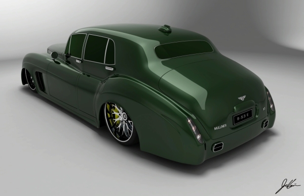Винтажный концепт Bentley S3 E 