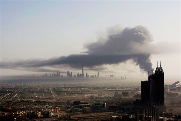 Пожар в Дубае, Объединенные Арабские Эмираты