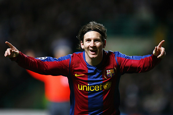Аргентинский вундеркинд Лионель Месси (Lionel Messi) из клуба Барселона