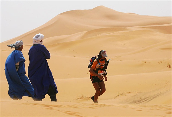 Песчаный марафон пустыня Сахара