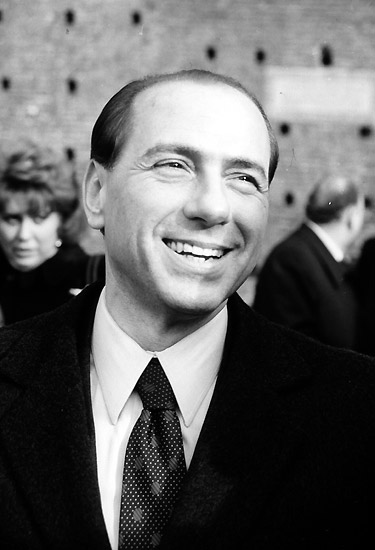 Silvio Berlusconi, 1989 young photo