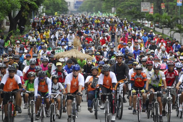 велосипедный забег манила филиппины