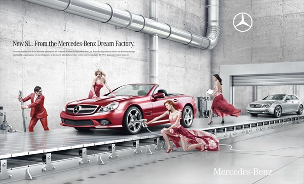 New SL. From the Mercedes-Benz Dream Factory