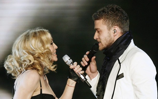 Мадонна отыграла 40-минутный сет из 6 песен, включая 4 Minutes с Джастином Тимберлейком