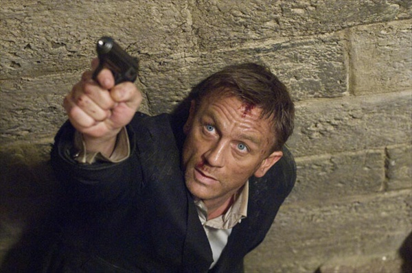 daniel craig as james bond in quantum of solace