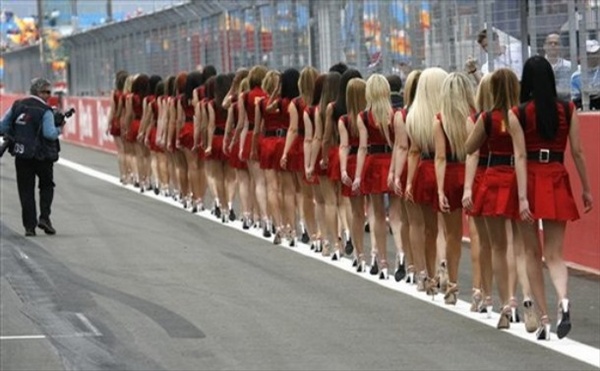 formula1 girls instabul turkey