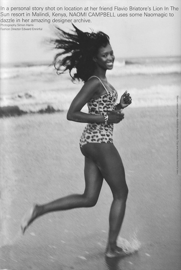 naomi campbell's passion in paradise