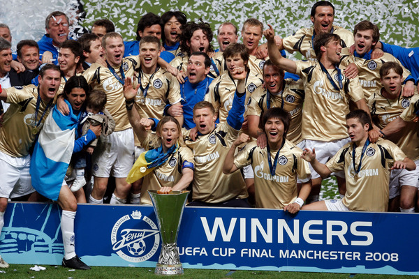 uefa cup winners in manchester final, zenit won against glasgow rangers
