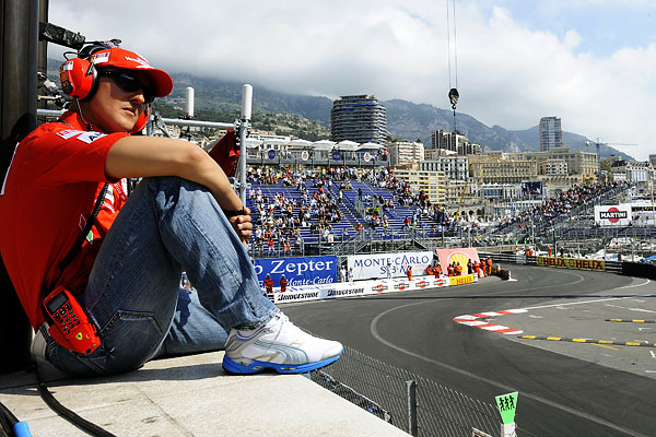 (Michael Schumacher) - почетный гость Гран-при Монако
