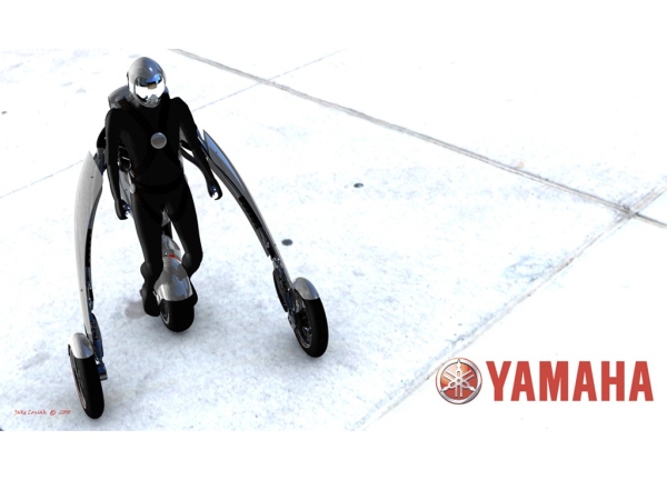 Самый необычный концепт мотоцикла Yamaha Deus Ex Machina
