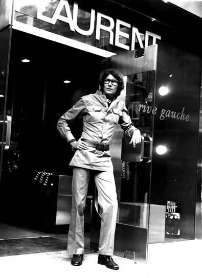 young yves saint laurent