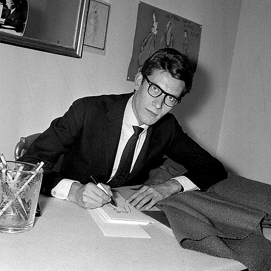 yves saint laurent becomes the head of christian dior in 1957 at the age of 21