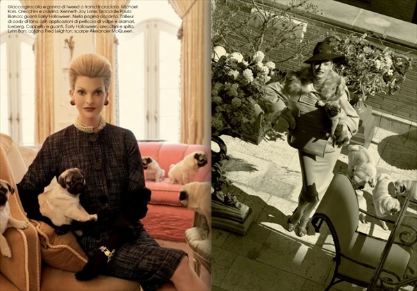 linda evangelista by steven meisel