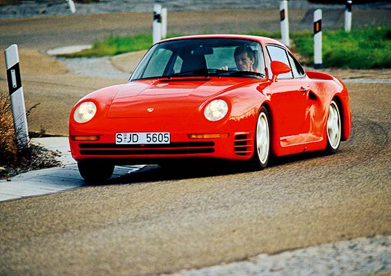 Porsche 959, выпущенный ограниченной серией